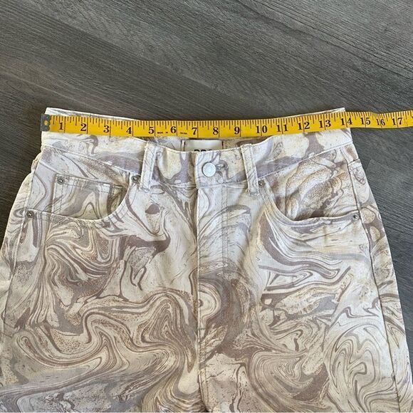 Urban Outfitters BDG High Rise Baggy Jeans Marble Swirl 28 - Picture 8 of 10